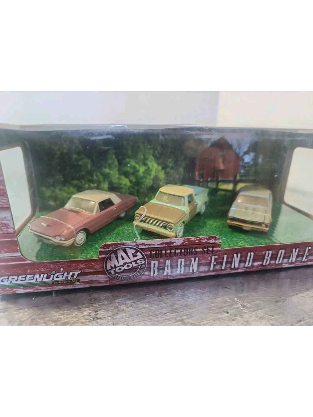 1/64 Mac Tools Barn Find Boneyard Greenlight Collectors Set Ford Dodge Chevy !!!